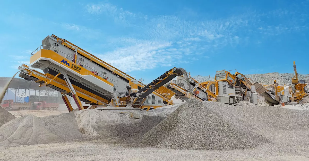 United Arab Emirates 100t/h Copper Ore Mobile Crushing Line-3