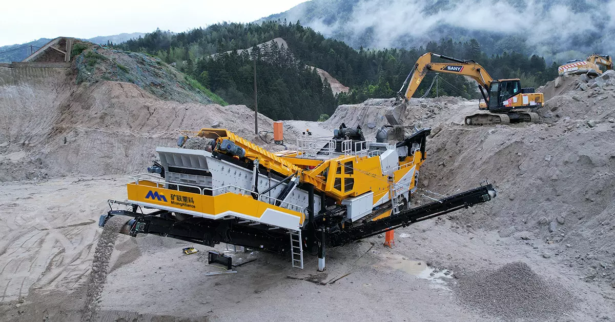 200 TPH Mobile Crushing Screening & Sand Making Plant-2