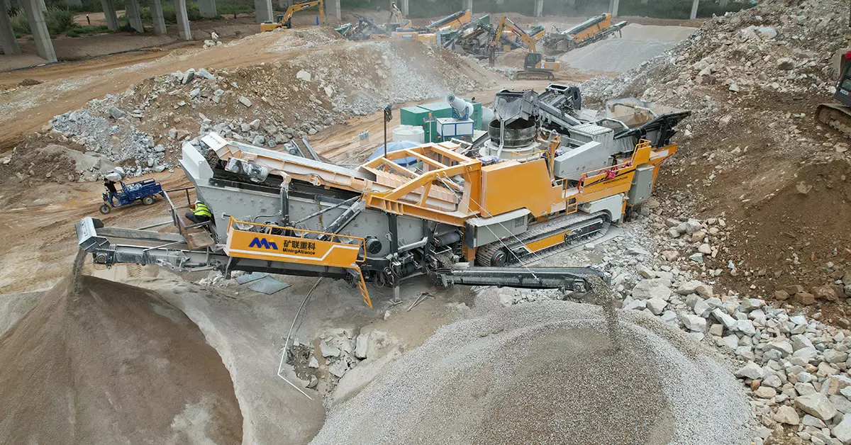 Indonesia 400t/h Andesite Crushing and Screening Plant-2