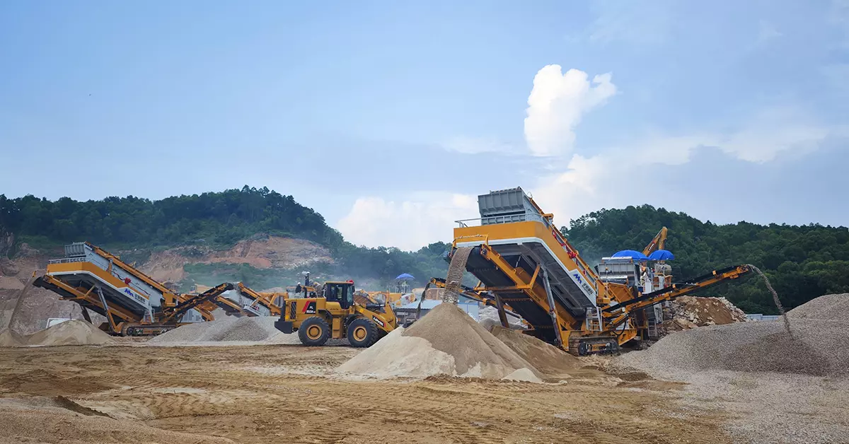 Indonesia 400t/h Andesite Crushing and Screening Plant-3