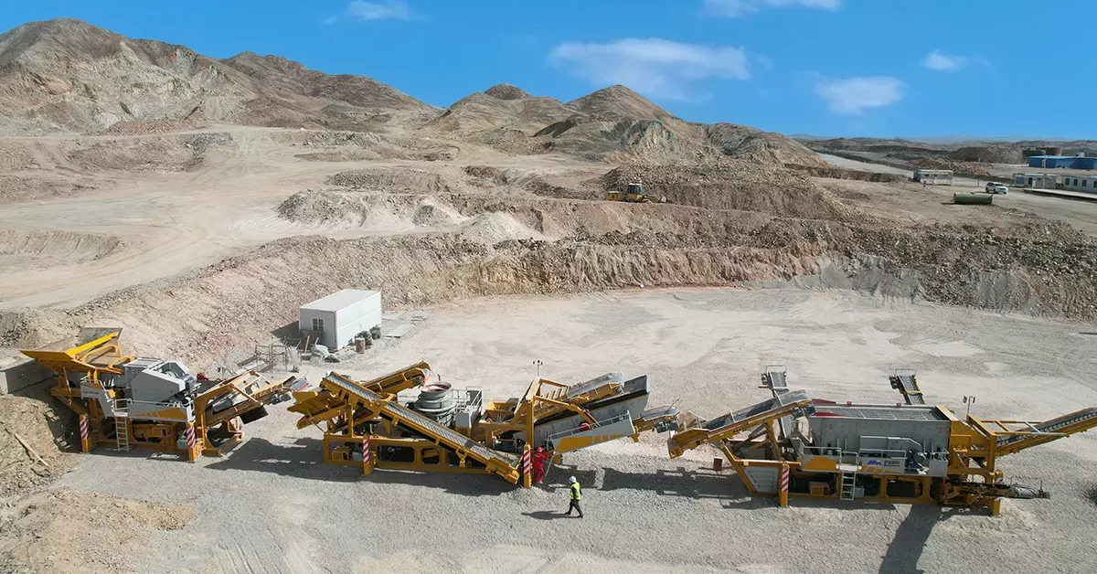 Congo 300TPH Granite Mudular Crushing Plant-2