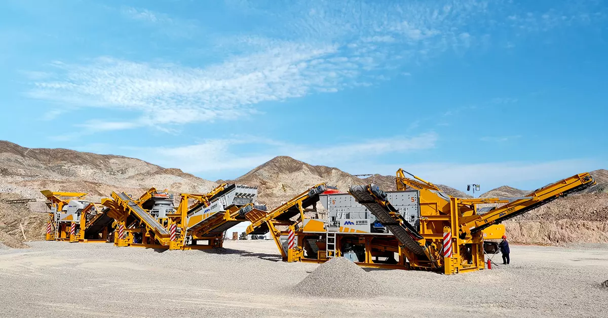 Congo 300TPH Granite Mudular Crushing Plant