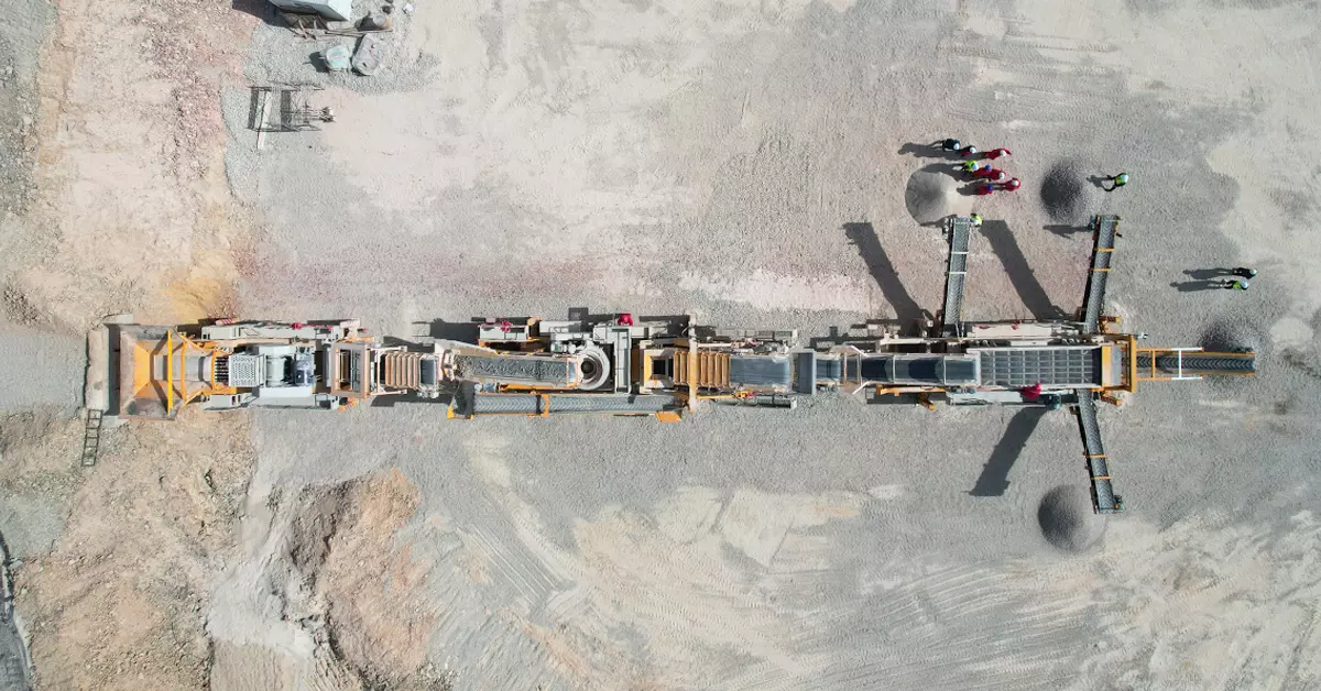 Mali 200t/h Granite Modular Crushing Plant-2