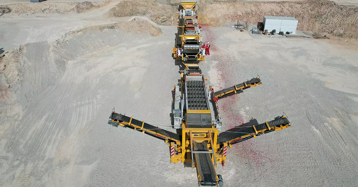 Mali 200t/h Granite Modular Crushing Plant