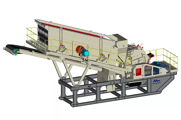 MK Series Modular Impact Crusher Plant-2