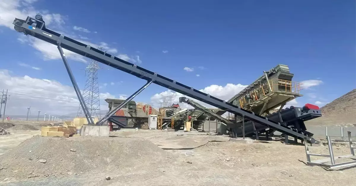 Saudi Arabia 350TPH Granite Crushing Plant-2