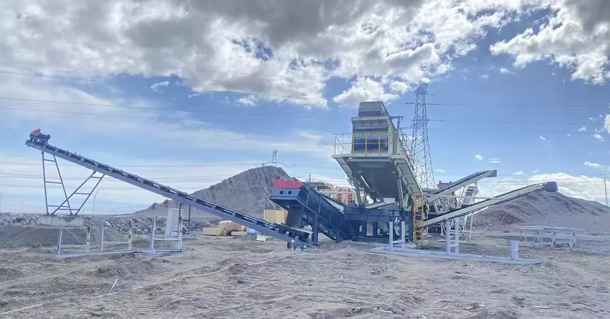 Saudi Arabia 350TPH Granite Crushing Plant-3