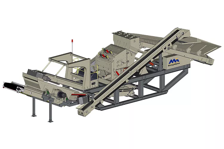 MK Series Modular Impact Crusher Plant-1