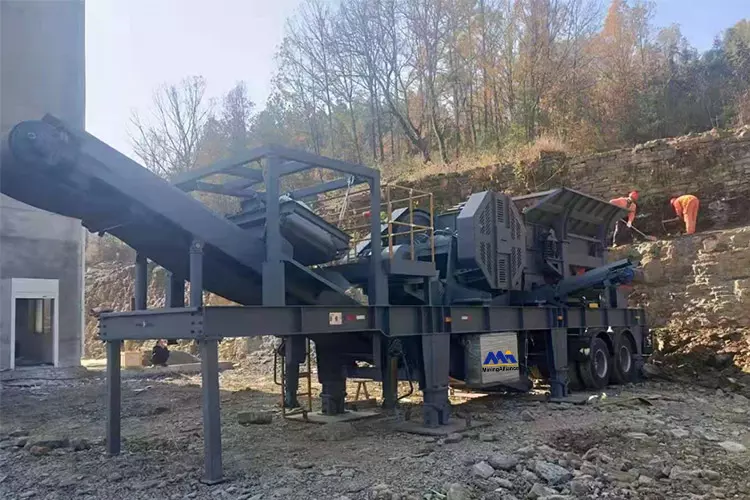 NK Series Wheeled Mobile Jaw Crusher Plant-2