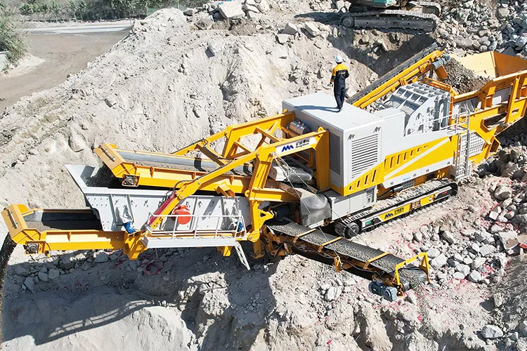 TX Series Tracked Mobile Crushing and Screening Plant Plant-1