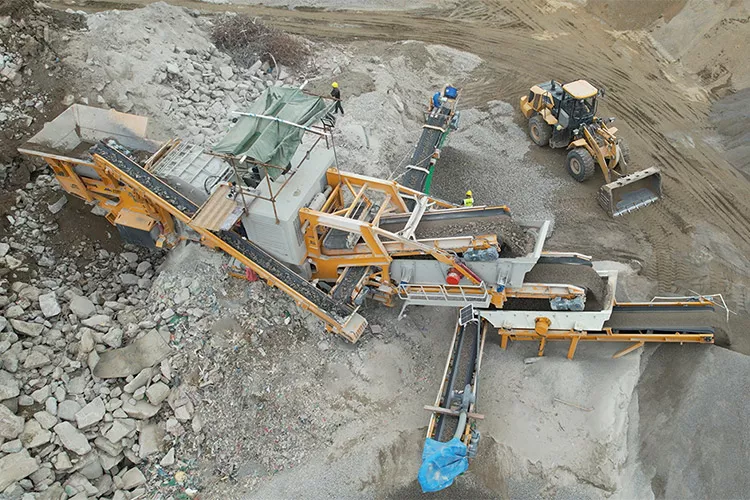 TX Series Tracked Mobile Crushing and Screening Plant Plant-2
