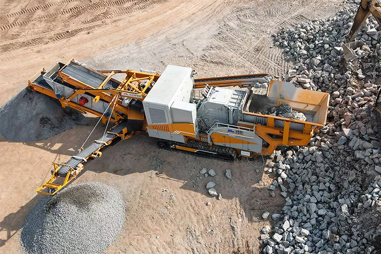 Limestone Mobile Crushing Plant-2