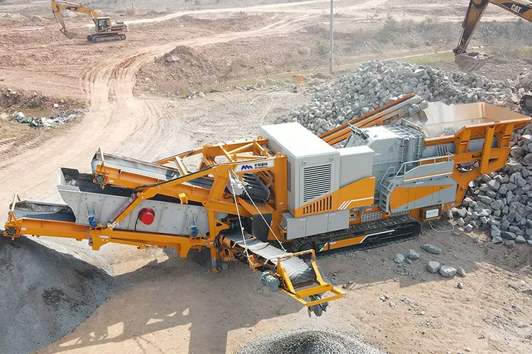 TKI Series Tracked Mobile Impact Crusher