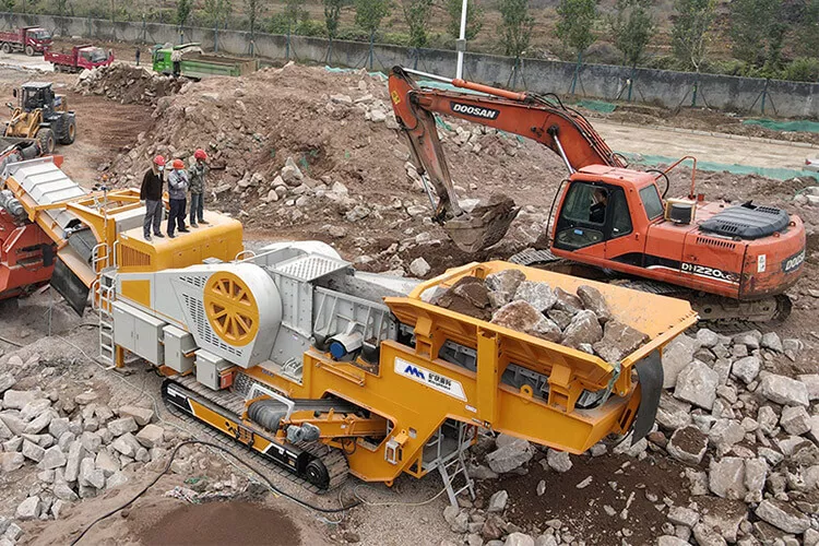 TKJ Series Tracked Mobile Jaw Crusher