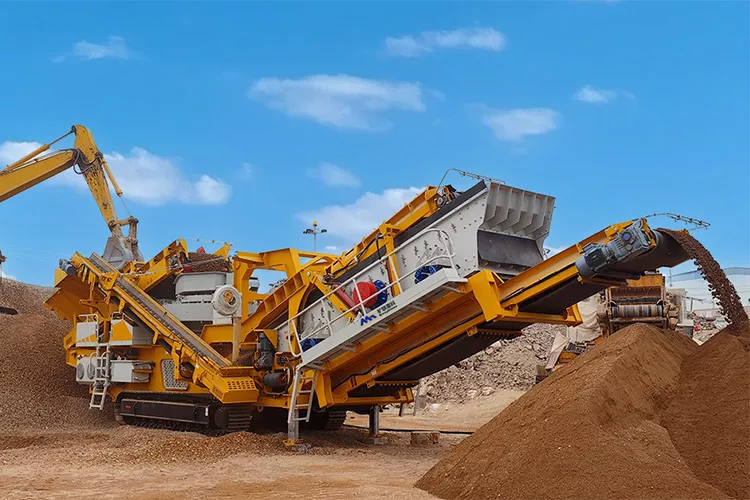 TKV-S Series Tracked Mobile Sand Making Machine Plant-2