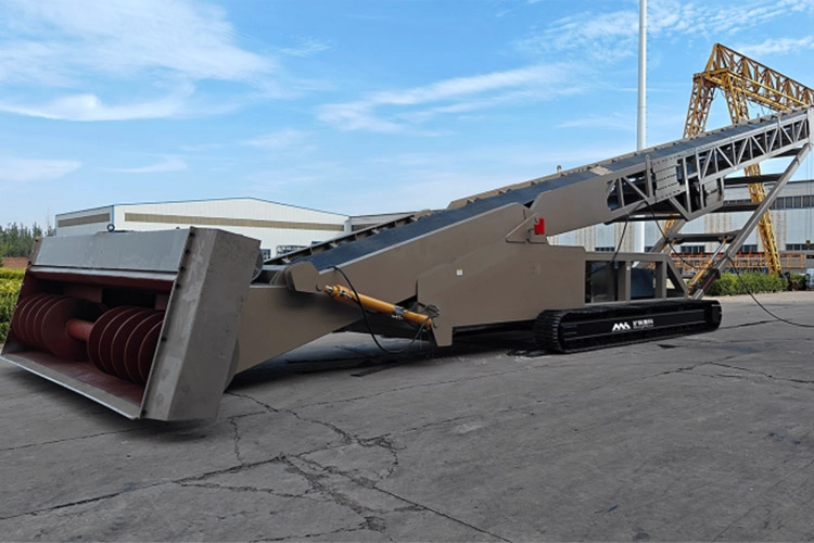 Tracked Screw Stacker and Reclaimer