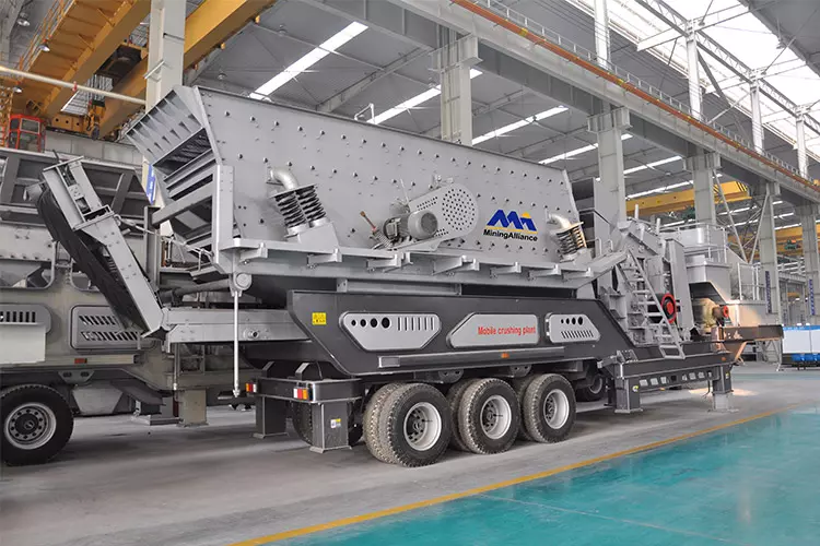 NK Series Wheeled Mobile Crushing and Screening Plant