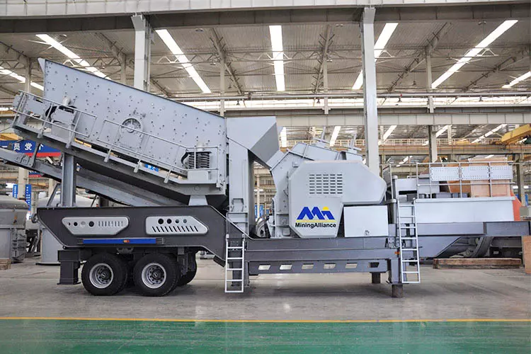 NK Series Wheeled Mobile Impact Crusher