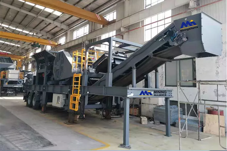 NK Series Wheeled Mobile Jaw Crusher
