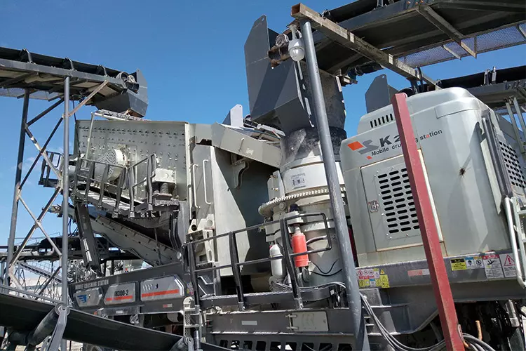 NK Series Wheeled Mobile Cone Crusher Plant-1