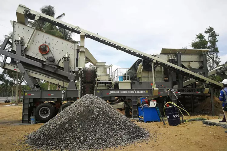 NK Series Wheeled Mobile Crushing and Screening Plant Plant-1