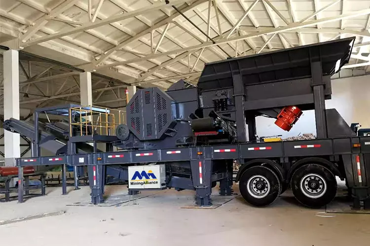 NK Series Wheeled Mobile Jaw Crusher Plant-1