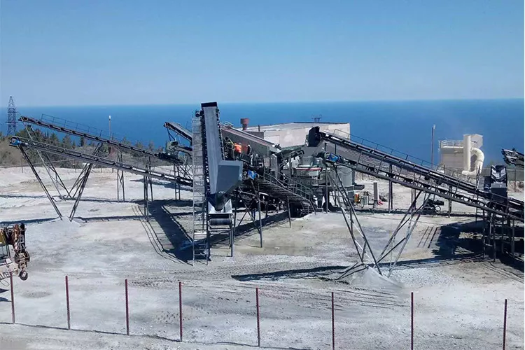 NK Series Wheeled Mobile Sand Making Machine Plant-2