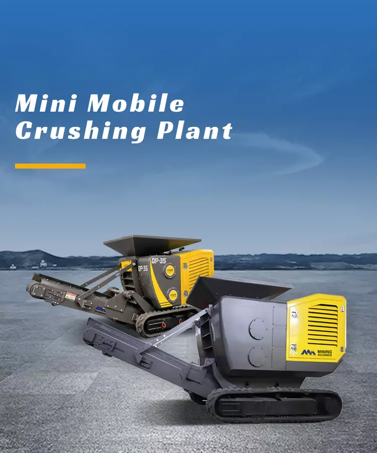 Mini tracked crusher supplier - MAM